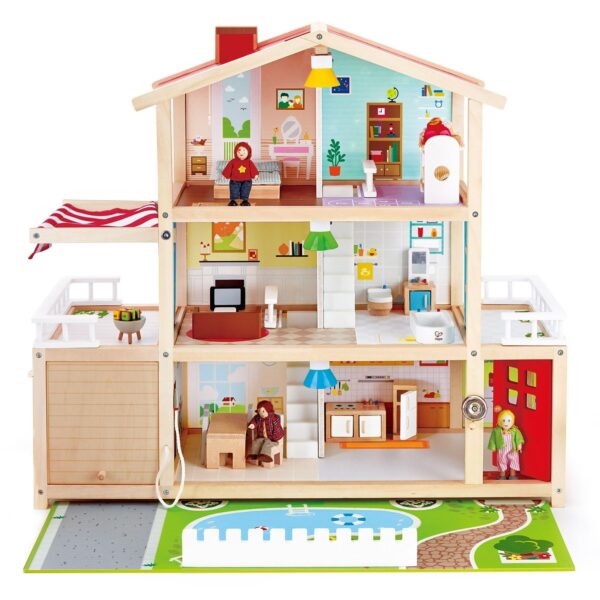 Hape - Doll Family Mansion1