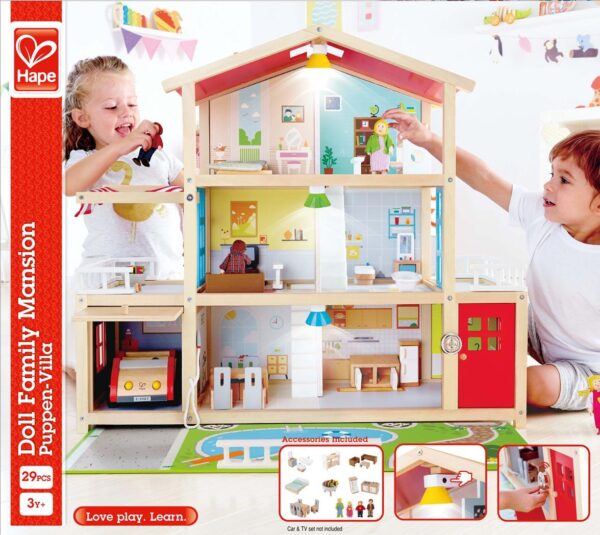 Hape - Doll Family Mansion9